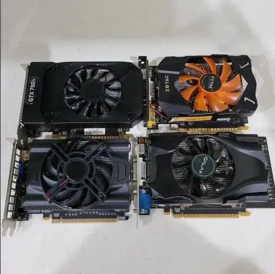 컴퓨터 그래픽카드 GTX750TI 1GB 브랜드랜덤